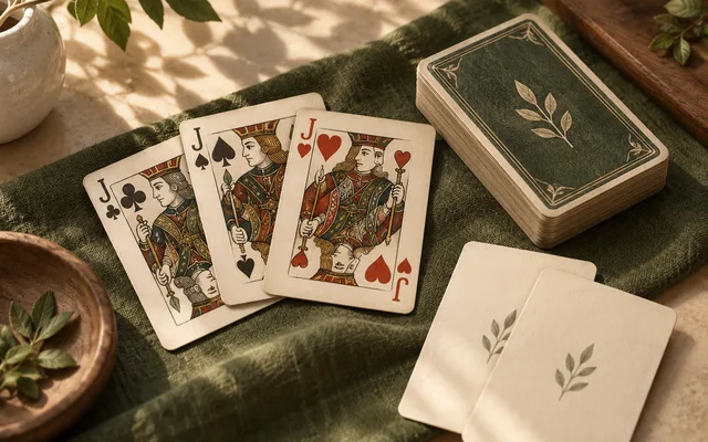 Skat table illustration